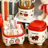 Hộp đựng bút họa tiết hoạt hình cute, miếng dán bảo quản bàn, freeship, giảm 20% 9
