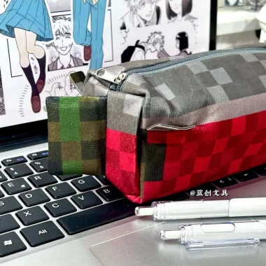 Hộp Đựng Bút MC Minecraft Cá Hồi Pixel Đa Năng Dung Tích Lớn - Giảm Giá 190k 4