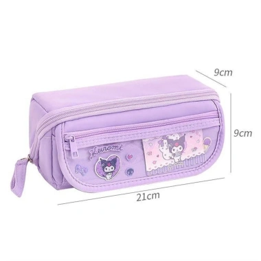 Hộp đựng bút My Melody Kuromi - Túi vải Anime đa năng cho học sinh, sinh viên, mỹ phẩm, giảm giá 23% chỉ 48.600