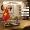 Hộp Đựng Bút Pha Lê TAMU Đáo Thành Công - Đồng mạ vàng, Pha lê K9 cao cấp, Quà lưu niệm - Giá ưu đãi 1.237.499 VNĐ