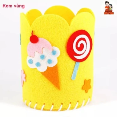 Hộp đựng bút tự làm xinh xắn - Đựng dụng cụ học tập, giá ưu đãi 29.900₫
