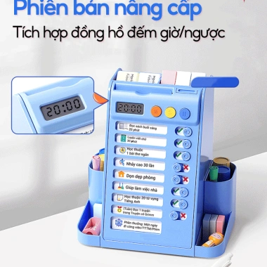 Hộp đựng bút xoay 360 độ KIDU cho bé - Bảng kế hoạch To-Do List, phát triển tính tự giác, học tập hiệu quả - 178.000 VND 4