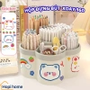 Hộp đựng bút xoay 360 HOPI HOME 6 ngăn bông hoa - Giá chỉ 55.000 VND