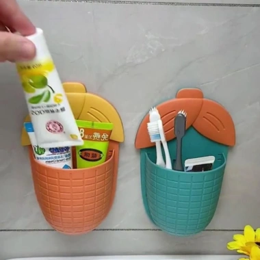 Hộp đựng bút YERZ đa năng: sạc điện thoại, lưu trữ phòng tắm, tự dính, treo tường, đựng nước – 37.180₫