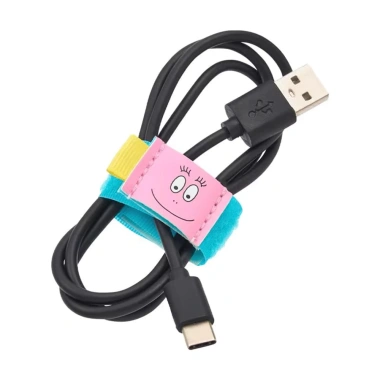 Hộp đựng cáp dữ liệu sáng tạo có dây đeo Velcro – Đựng tai nghe, cáp sạc điện thoại, giảm giá 22%