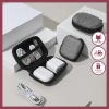 Hộp Đựng Cáp Sạc Mini Chống Sốc - Túi Phụ Kiện Tai Nghe, Giá Chỉ 26.999₫