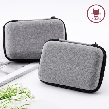 Hộp Đựng Cáp Sạc Mini Chống Sốc - Túi Phụ Kiện Tai Nghe, Giá Chỉ 26.999₫