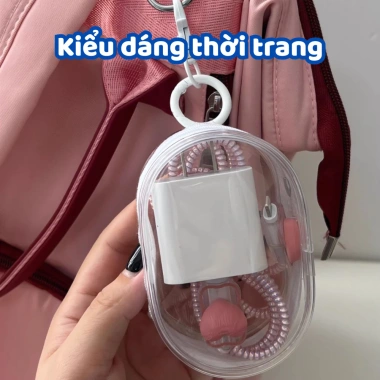 Hộp đựng cáp sạc tai nghe MIA trong suốt - Túi lưu trữ USB tiện lợi, chỉ 28.000₫ 4 Hộp đựng cáp sạc tai nghe MIA trong suốt - Túi lưu trữ USB tiện lợi, chỉ 28.000₫ 4