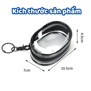 Hộp đựng cáp sạc tai nghe MIA trong suốt - Túi lưu trữ USB tiện lợi, chỉ 28.000₫