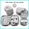Hộp đựng cáp sạc, tai nghe, thẻ nhớ Baona - Phom cứng, tiện lợi, giảm còn 82.000đ