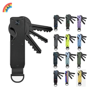 Hộp đựng chìa khóa kim loại tối giản Fob Smart Key 2-6 phím - Giá ưu đãi 45.792 VND
