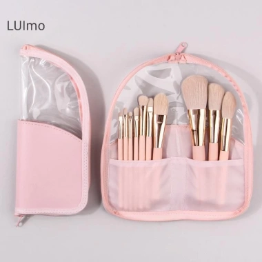Hộp đựng cọ trang điểm du lịch chống thấm nước, đứng lên gập lại, khóa kéo - 50.100₫