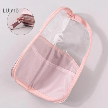 Hộp đựng cọ trang điểm du lịch chống thấm nước, đứng lên gập lại, khóa kéo - 50.100₫ 2