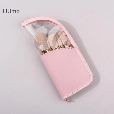 Hộp đựng cọ trang điểm du lịch chống thấm nước, đứng lên gập lại, khóa kéo - 50.100₫ 3