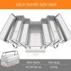 Hộp Dụng Cụ Inox 304 3 Tầng 5 Ngăn - Thùng Đồ Nghề Cao Cấp, Giá Ưu Đãi 330.000 VND 6