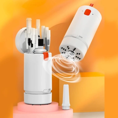 Hộp dụng cụ vệ sinh Q21E 21 chức năng tích hợp máy hút bụi mini, giảm giá 190k
