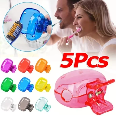 Hộp đựng đầu bàn chải đánh răng nhựa di động 5/10/15 cái - Vỏ du lịch cắm trại, dùng hàng ngày, giảm giá 33.899 ₫