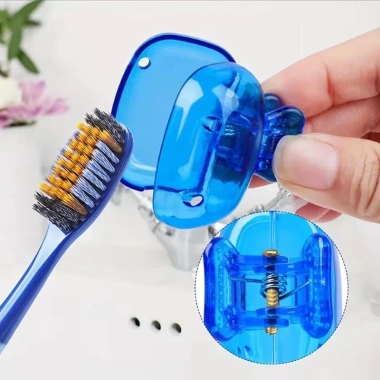 Hộp đựng đầu bàn chải đánh răng nhựa di động 5/10/15 cái - Vỏ du lịch cắm trại, dùng hàng ngày, giảm giá 33.899 ₫
