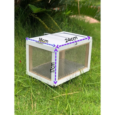 Hộp đựng dế và cào cào chim cảnh inox giá xưởng - chỉ 69.000 VNĐ, bền an toàn