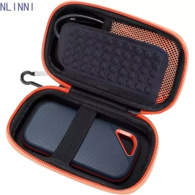 Hộp đựng đĩa cứng NLINNI đa chức năng bảo vệ SSD, chống sốc, EVA, kèm túi tiền xu và chìa khóa - Giá ưu đãi 118.800 VND