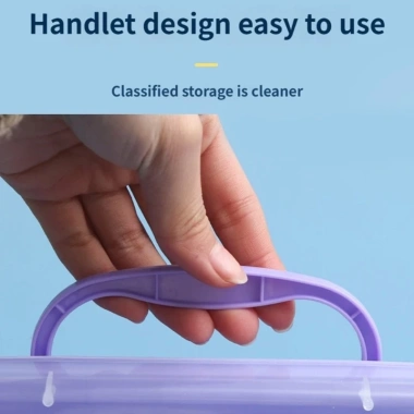 Hộp đựng đồ chơi cát nhựa xếp chồng - Thùng cảm giác cho nghệ thuật, 157.300 VND