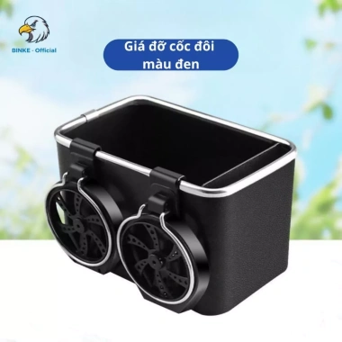 Hộp đựng đồ đa năng ô tô BINKE BLS-004 - Gắn bệ tỳ cho khăn giấy, chai nước, đồ cá nhân, tiện lợi, giảm giá 59k