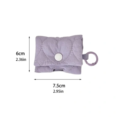 Hộp đựng đồ di động Avejjbaey cho tai nghe, vỏ du lịch vải polyester chắc chắn, bảo vệ tối đa