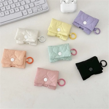 Hộp đựng đồ di động Avejjbaey cho tai nghe, vỏ du lịch vải polyester chắc chắn, bảo vệ tối đa