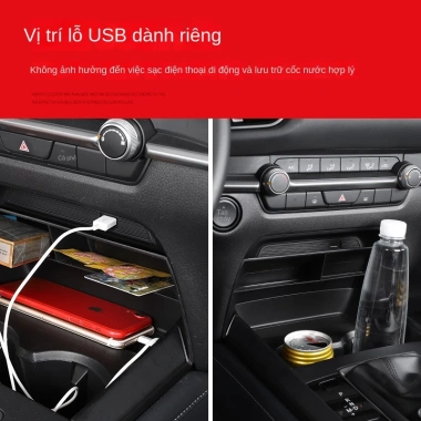 Hộp Đựng Đồ Gắn Bảng Điều Khiển Mazda CX30 - Tiết Kiệm Đến 71k, Giá 238.333₫ 5