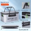 Hộp đựng đồ gấp gọn 25L chống nước - Thùng câu cá, xô xe hơi, giảm còn 199k