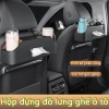 Hộp đựng đồ ghế sau ô tô da cao cấp 3in1 Giá đỡ điện thoại sang trọng, giảm còn 35.000₫ 2