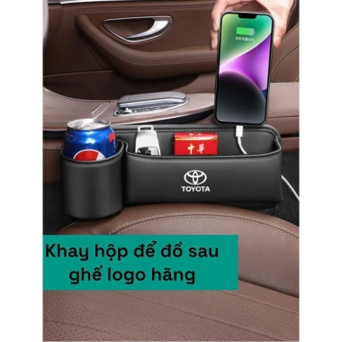 Hộp Đựng Đồ Khay Da PU Cao Cấp cho Khe Ghế Ô Tô - Giá Đỡ Tiện Dụng 51.000đ 9 Hộp Đựng Đồ Khay Da PU Cao Cấp cho Khe Ghế Ô Tô - Giá Đỡ Tiện Dụng 51.000đ 9