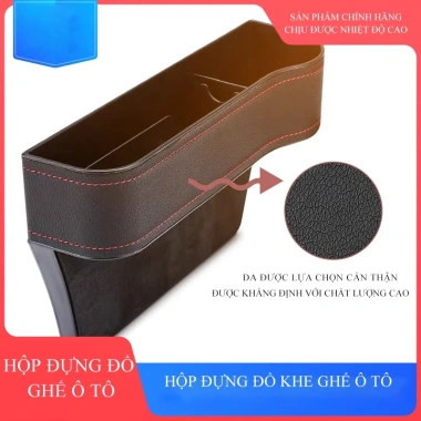 Hộp đựng đồ khe ghế ô tô YIPAUTO - Khay đa năng gắn khe ghế xe hơi, chỉ 68.000₫