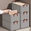 Hộp đựng đồ quần áo đa năng không ngăn, nắp kín, khung thép và đế chắc – Beejoo Official, giảm còn 44.000₫ 9