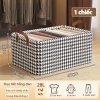 Hộp đựng đồ quần áo đa năng không ngăn, nắp kín, khung thép và đế chắc – Beejoo Official, giảm còn 44.000₫ 10
