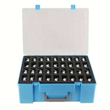 Hộp đựng đồ thu nhỏ 108 khe cắm - Bền, tay cầm chắc, ngăn xốp cắt sẵn cho D&D 9