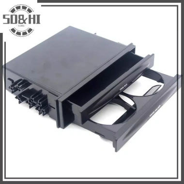 Hộp Đựng Đồ Uống Ô Tô CX-28 - Giá Đỡ Cốc, Chai, Túi Radio Din Đôi - 162.707 VND