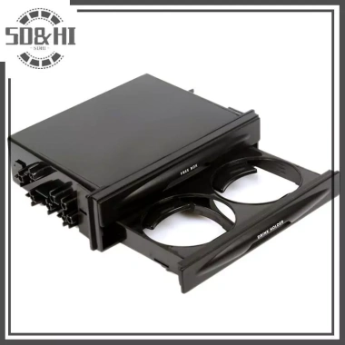 Hộp Đựng Đồ Uống Ô Tô CX-28 - Giá Đỡ Cốc, Chai, Túi Radio Din Đôi - 162.707 VND