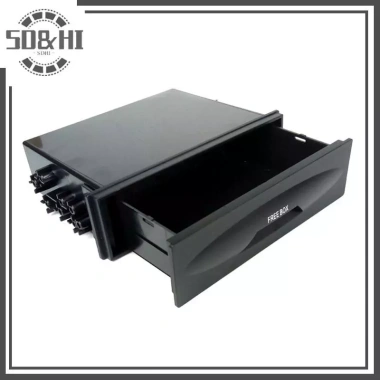 Hộp Đựng Đồ Uống Ô Tô CX-28 - Giá Đỡ Cốc, Chai, Túi Radio Din Đôi - 162.707 VND