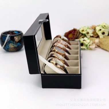 Hộp đựng đồng hồ đa năng Da PU chia ngăn 6/12 - Bảo quản an toàn, Giá ưu đãi 189.999 VND 7