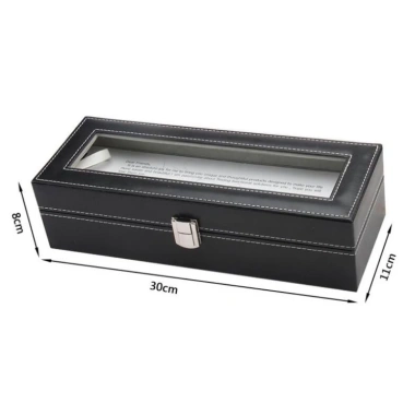 Hộp đựng đồng hồ đa năng Da PU chia ngăn 6/12 - Bảo quản an toàn, Giá ưu đãi 189.999 VND 9