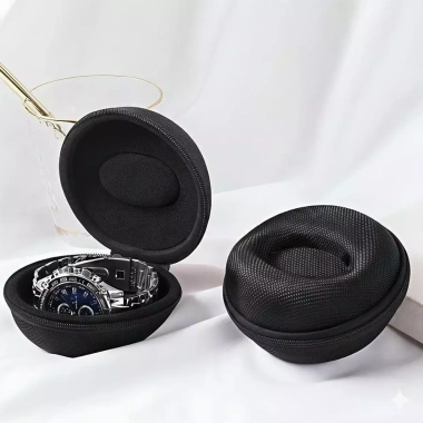 Hộp đựng đồng hồ dây kéo có móc khóa thời trang, nhỏ gọn, chống trầy sốc, chống nước – 38.000₫ 4