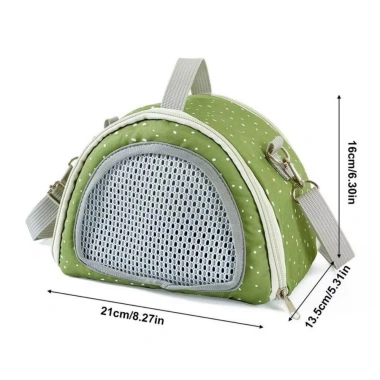 Hộp đựng động vật cầm tay – Túi Tote Hamster du lịch, dây kéo nhẹ, tiện lợi 2