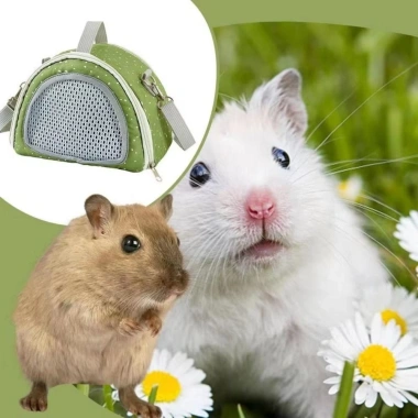 Hộp đựng động vật cầm tay – Túi Tote Hamster du lịch, dây kéo nhẹ, tiện lợi 5
