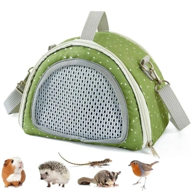 Hộp đựng động vật cầm tay – Túi Tote Hamster du lịch, dây kéo nhẹ, tiện lợi 8