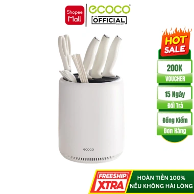 Hộp Đựng Đũa Thìa Dao Kéo ECOCO E24.019 Ống Cắm Đồ Dùng Nhà Bếp Hiện Đại 160,133₫
