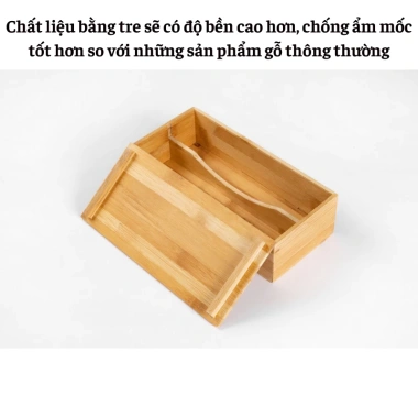 Hộp đựng đũa thìa tre có nắp đậy An toàn tiện lợi cho nhà hàng quán ăn 4 Hộp đựng đũa thìa tre có nắp đậy An toàn tiện lợi cho nhà hàng quán ăn 4