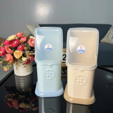 Hộp đựng đũa thìa Việt Nhật SAM HOUSE DN308 - ống có nắp đậy chống côn trùng bụi bẩn, giá 33.500₫