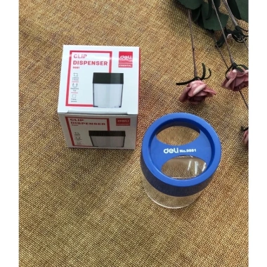 Hộp đựng ghim nam châm Deli, ghim kẹp đa năng màu ngẫu nhiên, giá 45.000 VND 6