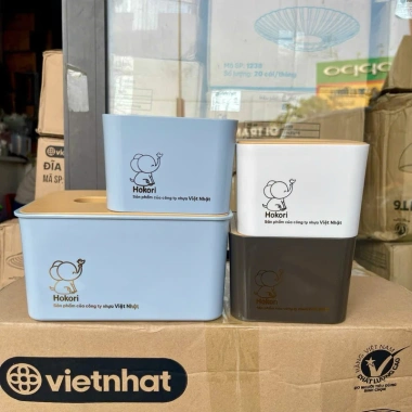Hộp đựng giấy ăn đa năng hình vuông nắp nhựa giả gỗ 2.738-2.739 - Giá ưu đãi 16.162₫ 4 Hộp đựng giấy ăn đa năng hình vuông nắp nhựa giả gỗ 2.738-2.739 - Giá ưu đãi 16.162₫ 4